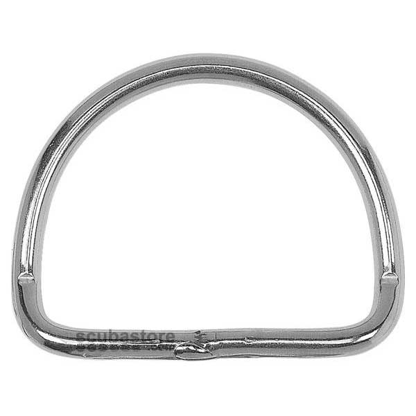 2 x Scuba Diving 316 Stainless Steel 1 " D-Ring Techincal Diving 