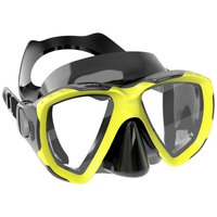 Box Snorkelling MASK Mares PURE VISION Single Lens Silicone Wide View Diving 